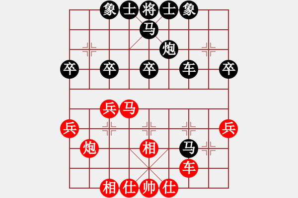 象棋棋譜圖片：bbboy002(7級)-勝-mmrs(8級) - 步數(shù)：40 