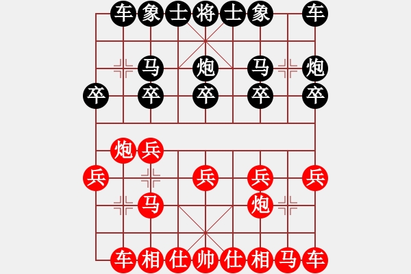 象棋棋譜圖片：蔡蘇陽先勝劉偉成 - 步數(shù)：10 