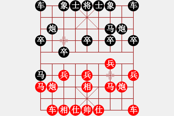 象棋棋譜圖片：xq_panther v.s. xqmsia_kee (0-1) - 步數(shù)：10 