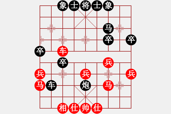 象棋棋譜圖片：葬心紅和無(wú)情劍123〖中炮對(duì)進(jìn)左馬〗 - 步數(shù)：30 