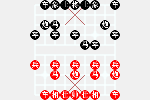 象棋棋譜圖片：霸王變農(nóng) - 步數(shù)：10 