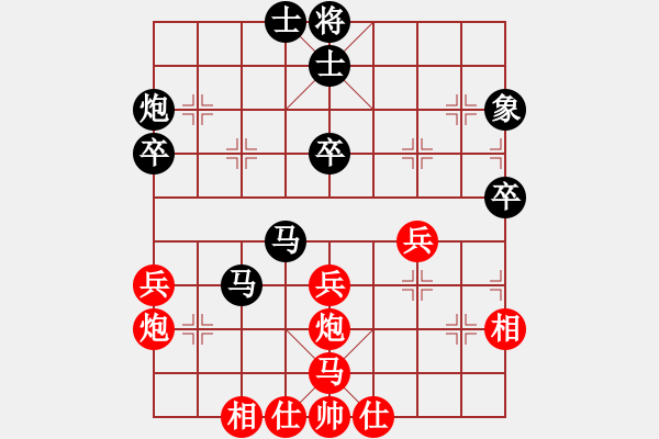 象棋棋譜圖片：苑朋順(月將)-負-梁山佳麗(9段) - 步數(shù)：40 