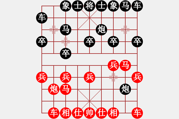 象棋棋譜圖片：火之鳥(9段)-負(fù)-獨火星孔亮(月將) - 步數(shù)：10 