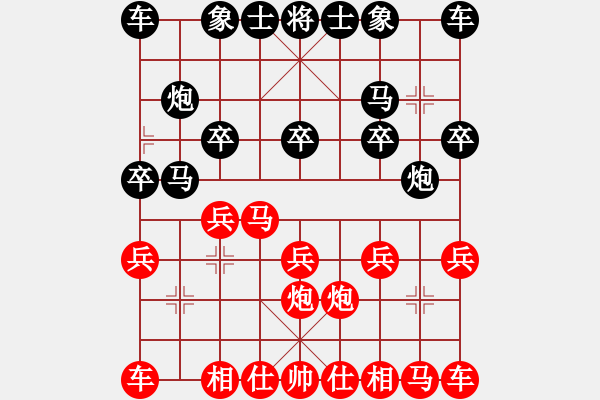 象棋棋譜圖片：踏雪中無痕(人王)-和-wznb(9段) - 步數(shù)：10 