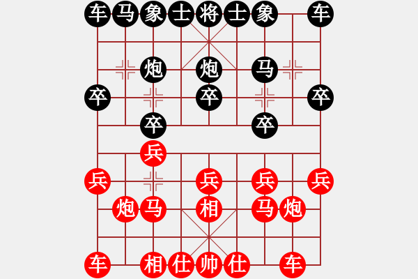 象棋棋譜圖片：cuiwu(2段)-負(fù)-laomu(2段) - 步數(shù)：10 