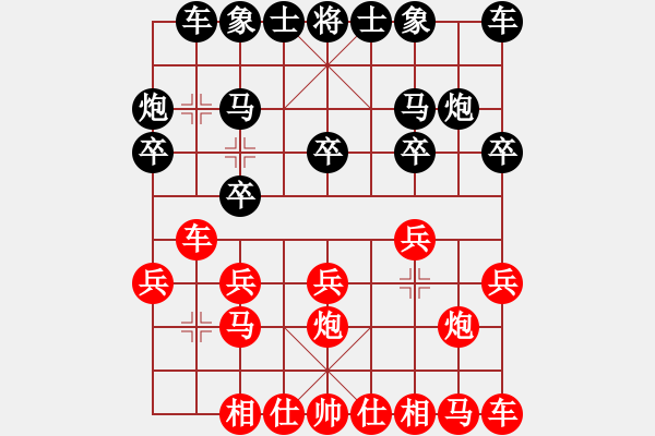 象棋棋谱图片：葛宝英(5f)-负-李禹(4f) - 步数：10 