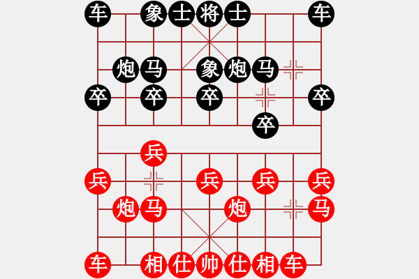 象棋棋譜圖片：草船借箭(9級(jí))-負(fù)-bbboy002(5級(jí)) - 步數(shù)：10 