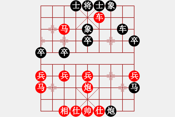 象棋棋譜圖片：僅次于狼[522618439] -VS- 獅子搏兔[66232081] - 步數(shù)：40 