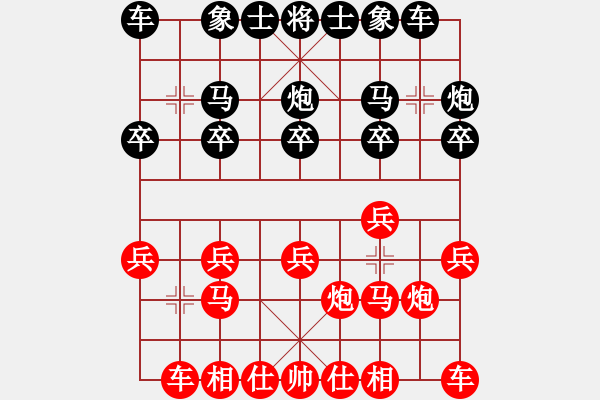 象棋棋譜圖片：金鉤炮[2362086542] -VS- swallow[1564826166] - 步數(shù)：10 