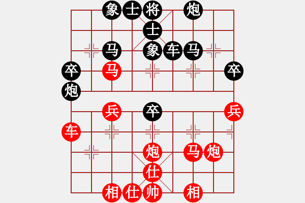 象棋棋譜圖片：貴卿法師(9段)-負(fù)-試刀天下(7段) - 步數(shù)：40 