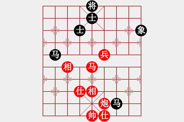 象棋棋譜圖片：郝繼超     先勝 牛保明     - 步數(shù)：110 