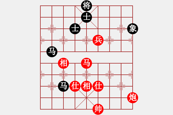 象棋棋譜圖片：郝繼超     先勝 牛保明     - 步數(shù)：120 