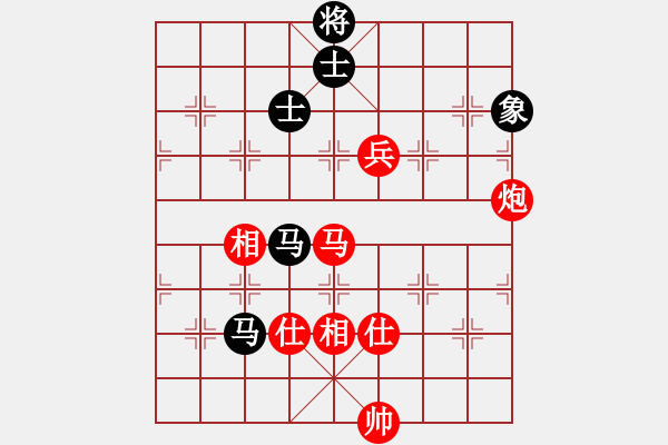 象棋棋譜圖片：郝繼超     先勝 牛保明     - 步數(shù)：122 