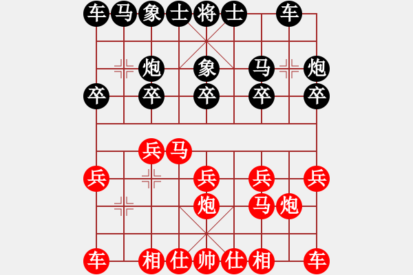 象棋棋譜圖片：常州武進(jìn)區(qū)隊(duì) 諸紅春 勝 宜興市隊(duì) 吳松林 - 步數(shù)：10 