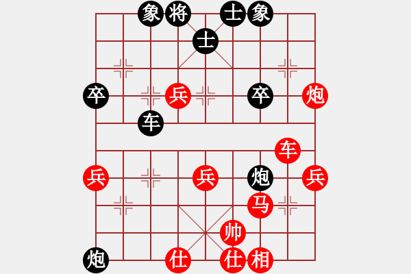 象棋棋譜圖片：將神傳說(7段)-負-林木森(9段)中炮進三兵對左炮封車轉列炮 紅右馬盤河 - 步數(shù)：40 