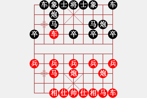 象棋棋譜圖片：云間仙籟[418744930] -VS- 順流逆流[592423279] - 步數(shù)：10 