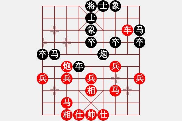 象棋棋谱图片：daoshou(6段)-负-厦门第二刀(天帝) - 步数：40 