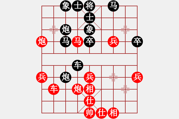 象棋棋譜圖片：hhyyjj(1段)-負(fù)-六核佳佳(7段) - 步數(shù)：40 