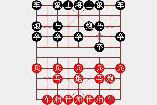 象棋棋譜圖片：紫薇花對(duì)紫微郎 勝 一萬(wàn)年太久！ - 步數(shù)：10 