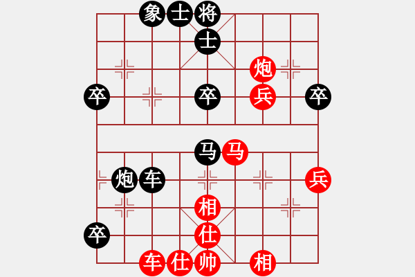 象棋棋譜圖片：地球領(lǐng)袖(3段)-負(fù)-河北劉宇(3段) - 步數(shù)：60 