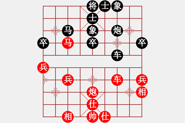 象棋棋譜圖片：龍神戰(zhàn)旗(9段)-和-lnsjzsbjl(9段) - 步數(shù)：42 