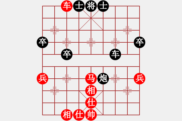 象棋棋譜圖片：宇宙風神(1段)-和-梁山及時雨(5段) - 步數：60 