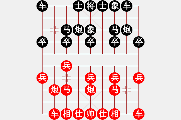 象棋棋譜圖片：江南江南蟲(chóng)(1段)-勝-夢(mèng)之隊(duì)(1段) - 步數(shù)：10 