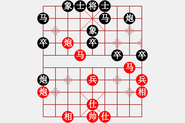 象棋棋譜圖片：小梅花雨(2段)-負(fù)-塞上江南龍(3段) - 步數(shù)：40 