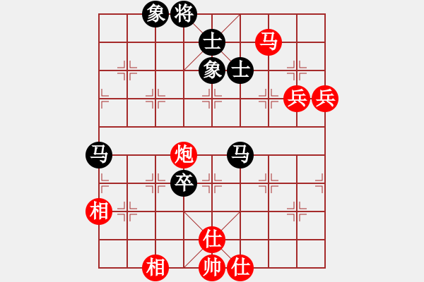 象棋棋譜圖片：陶高科     先勝 王民強     - 步數(shù)：110 