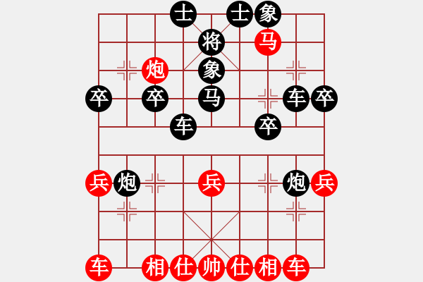 象棋棋譜圖片：1234 - 步數(shù)：40 