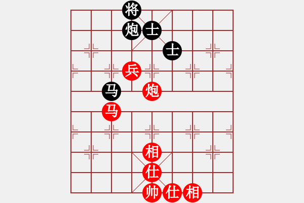 象棋棋譜圖片：240 - 馬炮高兵仕相全例和馬包雙士 - 步數(shù)：0 