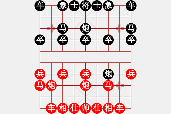 象棋棋譜圖片：wlyq(9星)-勝-愛蹬(電神) - 步數(shù)：10 