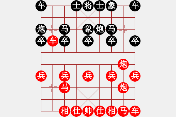 象棋棋譜圖片：3262035(草民) 負(fù) 3083232(校尉) - 步數(shù)：10 