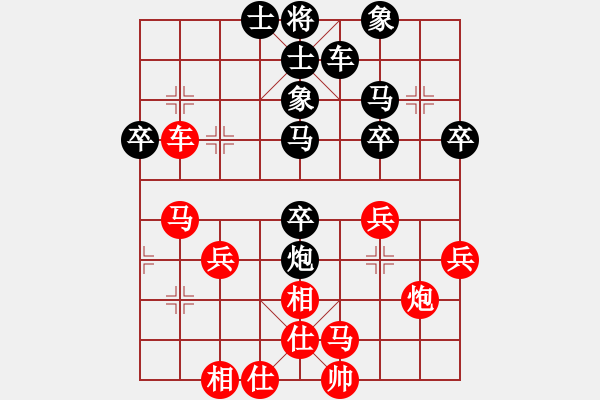 象棋棋譜圖片：肥仔張(9段)-負(fù)-湖州南潯鎮(zhèn)(1段) - 步數(shù)：40 