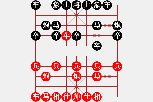 象棋棋譜圖片：東方不敗他師父VS泗州棋協(xié)(2013-1-20) - 步數(shù)：10 