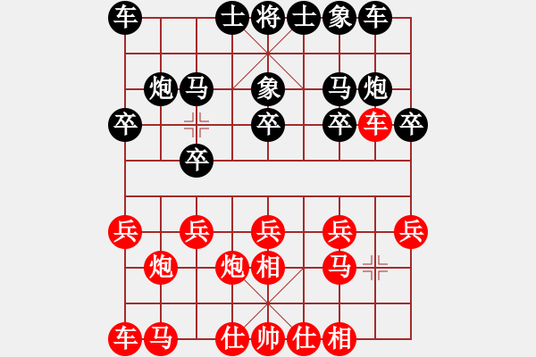 象棋棋譜圖片：第九屆“東坡杯”16進(jìn)8冉鴻先負(fù)許文章 - 步數(shù)：10 