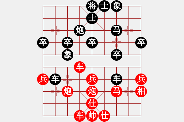 象棋棋譜圖片：2007年弈天聯(lián)賽第二輪：龍翔刀(5r)-和-病尉遲孫立(1段) - 步數(shù)：40 