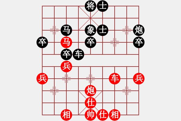 象棋棋譜圖片：堯鄉(xiāng)之一卒(1段)-勝-讓自己高興(1段) - 步數：50 