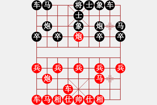 象棋棋譜圖片：橫才俊儒[292832991] -VS- 孫大圣[603054328] - 步數(shù)：10 