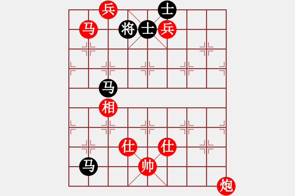 象棋棋譜圖片：棋局-4412 bn2 - 步數(shù)：50 