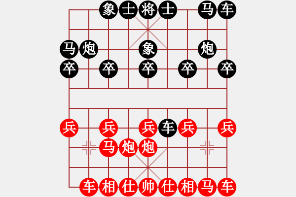 象棋棋譜圖片：劉曉凌(5段)-和-鷺島三劍(月將) - 步數(shù)：10 