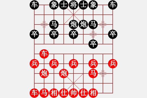 象棋棋譜圖片：枉費(fèi)心機(jī) - 步數(shù)：10 