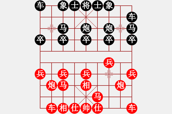 象棋棋譜圖片：crazy先負(fù)藍(lán)鈴兒 - 步數(shù)：10 