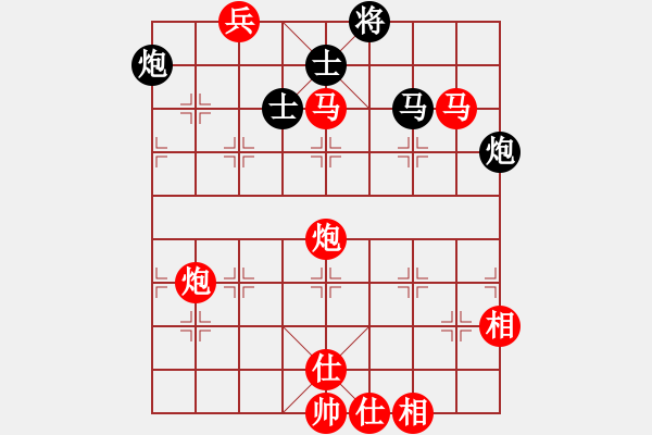 象棋棋譜圖片：棋局-12a22c4n12 - 步數(shù)：70 