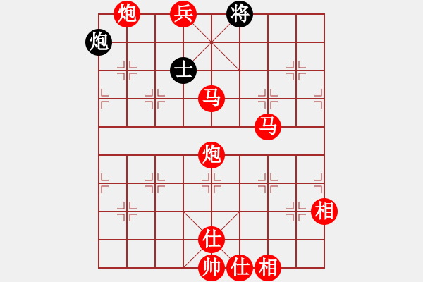 象棋棋譜圖片：棋局-12a22c4n12 - 步數(shù)：89 