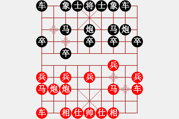 象棋棋譜圖片：煞筆曼哈頓(2段)-勝-haser(3段) - 步數(shù)：10 