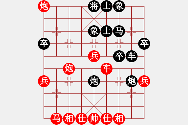 象棋棋譜圖片：煞筆曼哈頓(2段)-勝-haser(3段) - 步數(shù)：40 