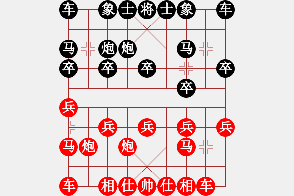 象棋棋譜圖片：弈心棋道(5段)-勝-姜子牙再生(5段) - 步數(shù)：10 