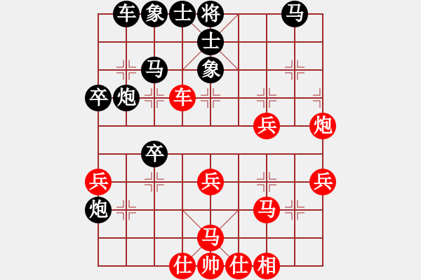 象棋棋譜圖片：北京大學(xué)一號(hào)先負(fù)武漢大學(xué)一號(hào) - 步數(shù)：40 