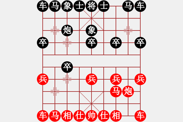 象棋棋譜圖片：【沙漠風(fēng)暴】[759780748] -VS- 孤獨(dú)求敗的圣棋手[1473551571] - 步數(shù)：10 